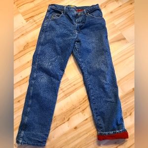 Cabelas Fleece Lined Jeans